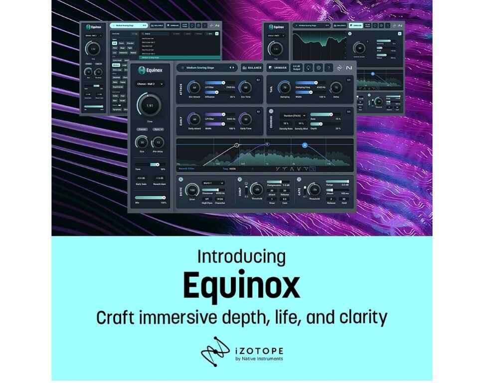 iZotope Equinox  Adaptive  Reverb (Full Latest Version)
